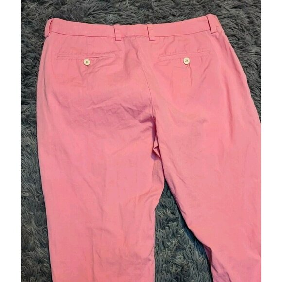 Vineyard Vines Slim Fit Chino Salmon Pink Breaker Pants Men's Size 34X32 EUC! - Picture 4 of 11